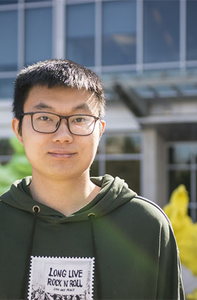 Xiaoqiang Huang, Chemical and Biomolecular Engineering Postdoctoral researcher in the Zhao lab, led the study. 