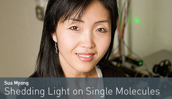 Sua Myong: Shedding Light on Single Molecules