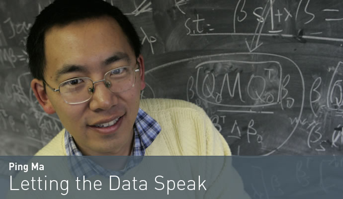Ping Ma: Letting the Data Speak