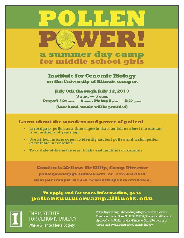 Pollen Camp - July 8-12, 2013