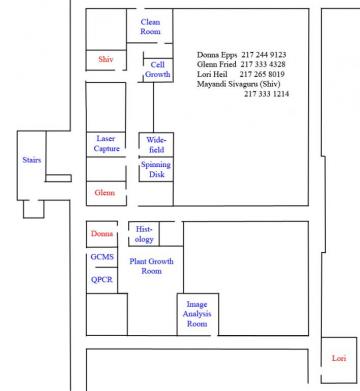 Core Facilities Floor Plan