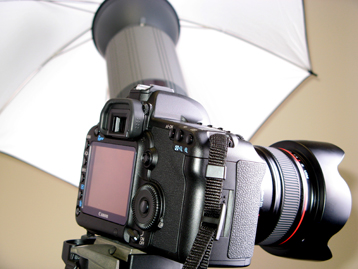 Photo of Canon EOS 5D Mark II Digital SLR Camera.