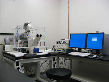 Photo of Fluorescence Microscope.