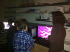 Outreach activity with Mahomet Seymour Junior High School Science Club students
