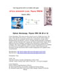 Optical Microscopy Class - Spring 2011