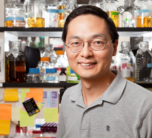 University of Illinois chemical and biomolecular engineering professor Huimin Zhao and his colleagues engineered a new detector of compounds that bind to estrogen receptors in human cells.