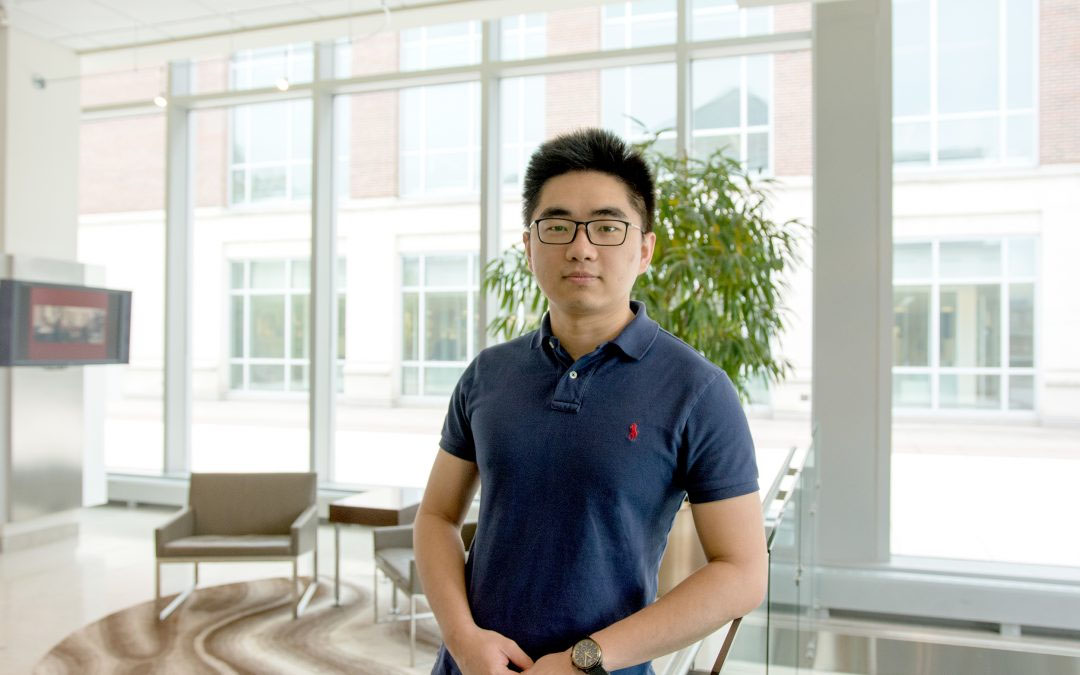 Lead author Pu Xue is a Chemical and Biomolecular Engineering doctoral student with the Zhao lab at CABBI.