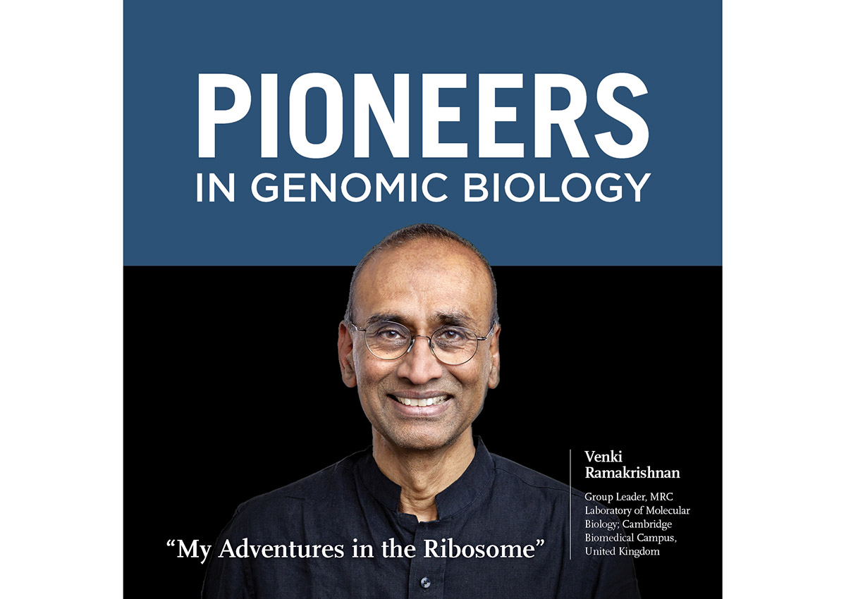 Nobel Prize laureate Venki Ramakrishnan to give Pioneers Lecture