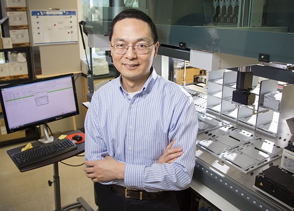 Professor Huimin Zhao, Steven L. Miller Chair of Chemical and Biomolecular Engineering.