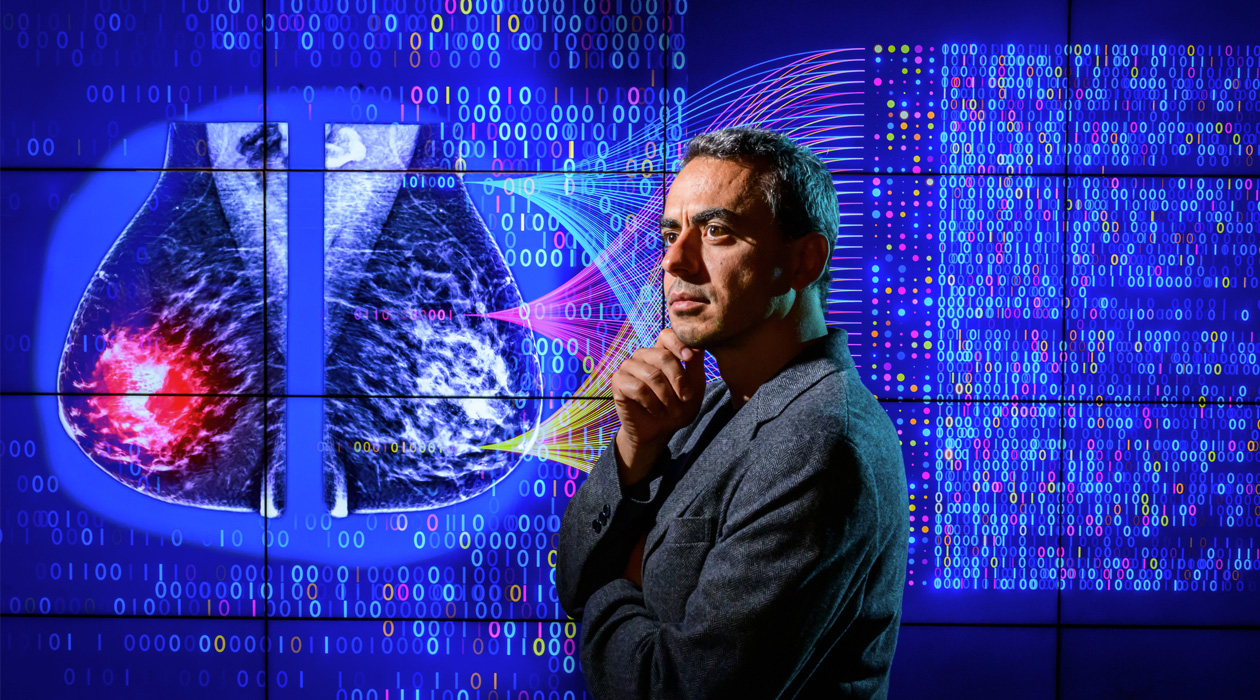 The most effective way to harness the power of artificial intelligence when screening for breast cancer may be through collaboration with human radiologists — not by wholesale replacing them, says new research co-written by Mehmet Eren Ahsen, a professor of business administration at Illinois. Photo by Fred Zwicky