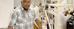 Illinois biochemistry professor Satish Nair and his colleagues discovered a new class of DNA-protein hybrids and determined the mechanisms by which they are formed in bacterial cells. The findings will speed the process of finding and developing new DNA-protein hybrid molecules for therapeutic use. 