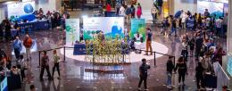 IGB's first World of Genomics at Griffin MSI, "Discover Everyday DNA," took place in October of 2024 and saw over 5,000 visitors attending the 6 interactive stations. / Heidi Peters