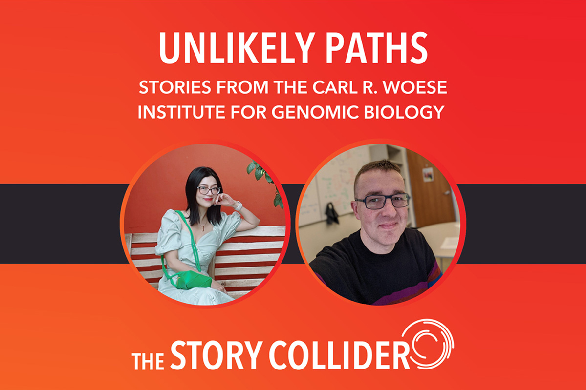 Heng Ji and Brendan Harley to feature on Story Collider Podcast “Unlikely Paths”