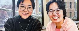 Yuqing Mao and Helen Nguyen