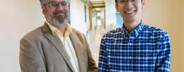 Jonathan Sweedler (left) and Fan Lam