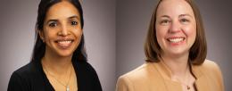 Susan Thomas and Amy Cash Ahmed