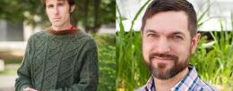 From left: Alex Lipka and Geoffrey Morris 