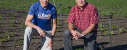 Stephen Long and Donald Ort of the Realizing Increased Photosynthetic Efficiency (RIPE) project.