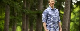 With his colleagues at Oregon State University and Utah State University, U. of I. plant biology professor James O’Dwyer developed a model that can predict changes in tree abundance over time. Photo by Michelle Hassel