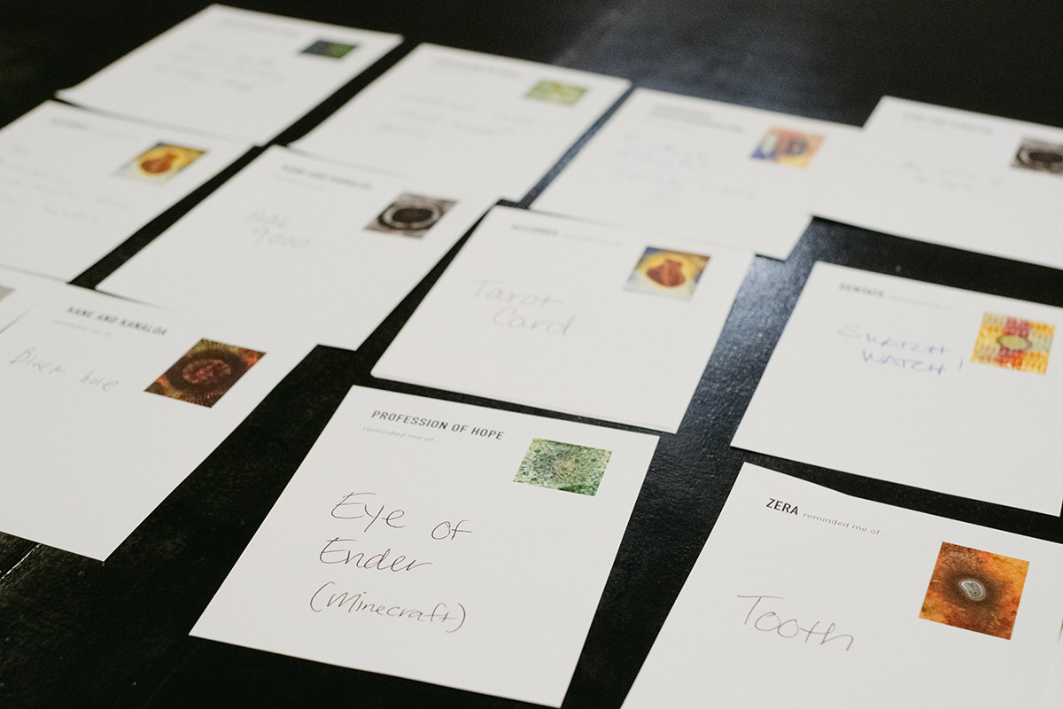 feedback cards