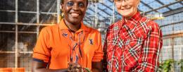 Esther Ngumbi and Erinn Dady