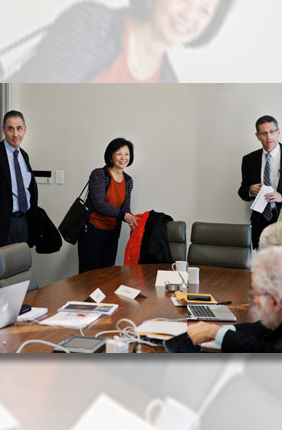 Top University members and IGB leadership gathered for the first meeting of the IGB External Advisory Board