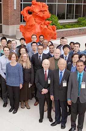 Members of the KnowEnG Center of Excellence gathered at the IGB in Illinois for a two-day conference with their External Advisory Committee and NIH representatives.