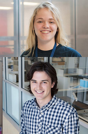 IGB Welcomes Two Woese Undergraduate Research Scholars