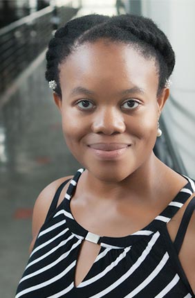 Assistant Professor of Bioengineering Princess Imoukhuede is a member of the IGB's Regenerative Biology & Tissue Engineering theme