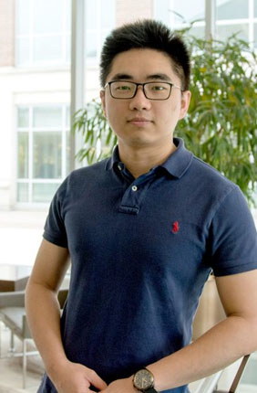 Lead author Pu Xue is a Chemical and Biomolecular Engineering doctoral student with the Zhao lab at CABBI.
