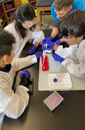 IGB Outreach Receives First Grant For STEAM TRAIN Project 