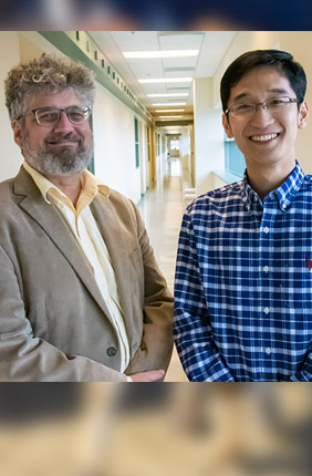 Jonathan Sweedler (left) and Fan Lam