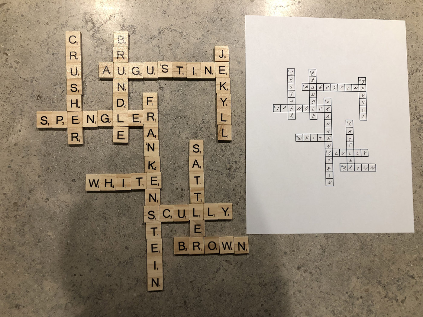 National Scrabble Day Trivia Night, April 2023