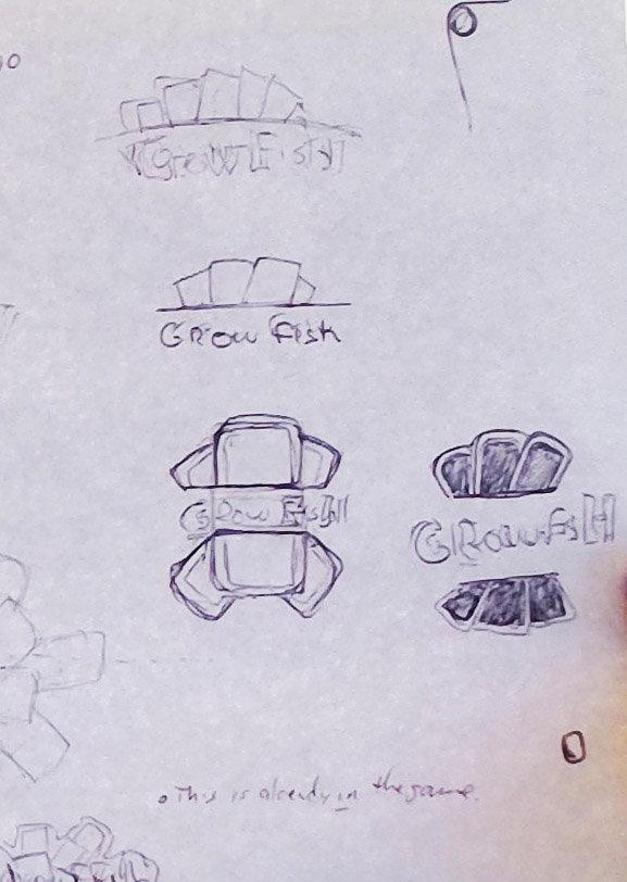 Opening screen sketches