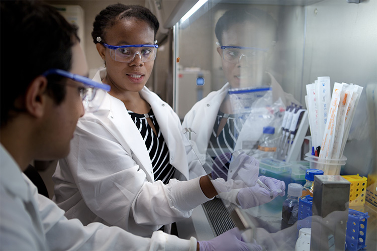 Princess Imoukhuede, Assistant Professor of Bioengineering and one of the many IGB faculty and affiliates who represent multiple disciplines from over 30 departments across campus