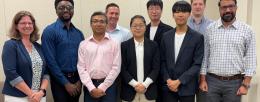 From left to right: Sarah Schwartz, Iyke Nnaji, Shah-Al Emran, Jacob Kinsey, Cindy Yang, Zhengyi Zhang, Siun Lee, Frithjof Gressmann, and Abhishek Pandey / Kelly Darr