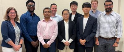 From left to right: Sarah Schwartz, Iyke Nnaji, Shah-Al Emran, Jacob Kinsey, Cindy Yang, Zhengyi Zhang, Siun Lee, Frithjof Gressmann, and Abhishek Pandey / Kelly Darr