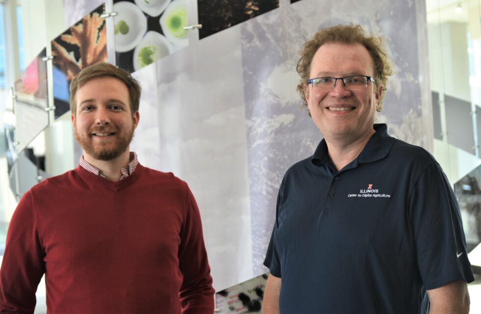 developer Hans Müller Paul, a molecular biologist and Ph.D. student with co-author Matthew Hudson, Professor of Crop Sciences