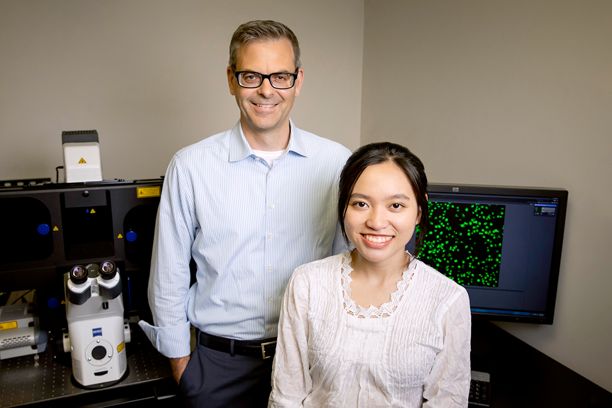 University of Illinois chemistry professor Martin D. Burke and graduate student Stella Ekaputri were part of a team that found a small molecule, hinokitiol, ferries iron out of liver cells lacking the protein that normally does the job and restores hemoglobin and red blood cell production.  