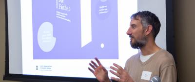 Regional Outreach Program Manager Dan Urban led discussions regarding gender at the latest Genomics for Faith workshop.