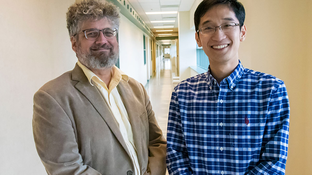 Jonathan Sweedler (left) and Fan Lam