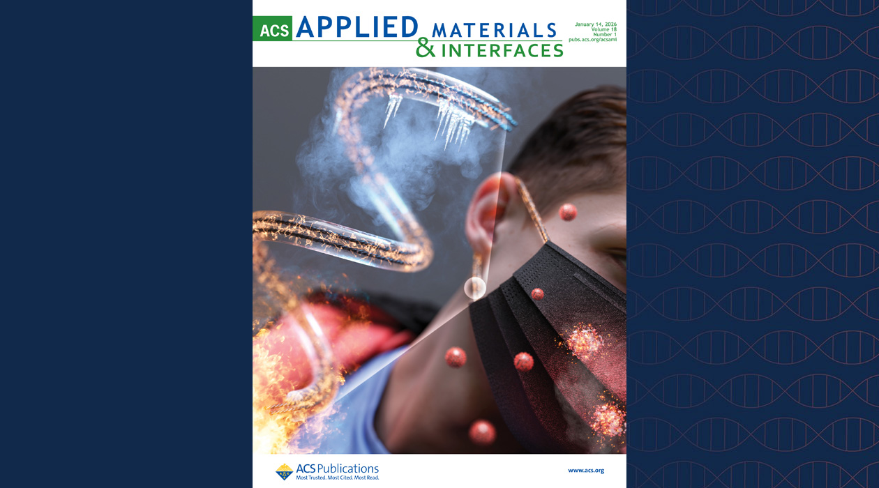 M-CELS research featured on cover of ACS Applied Materials and Interfaces