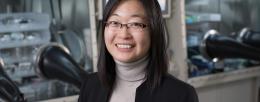 Illinois professor Ying Diao led a multi-institutional study that positions synthetic polymers as a potential alternative to expensive, unsustainable minerals for use in semiconductors and other electronic devices. Photo by Brian Stauffer