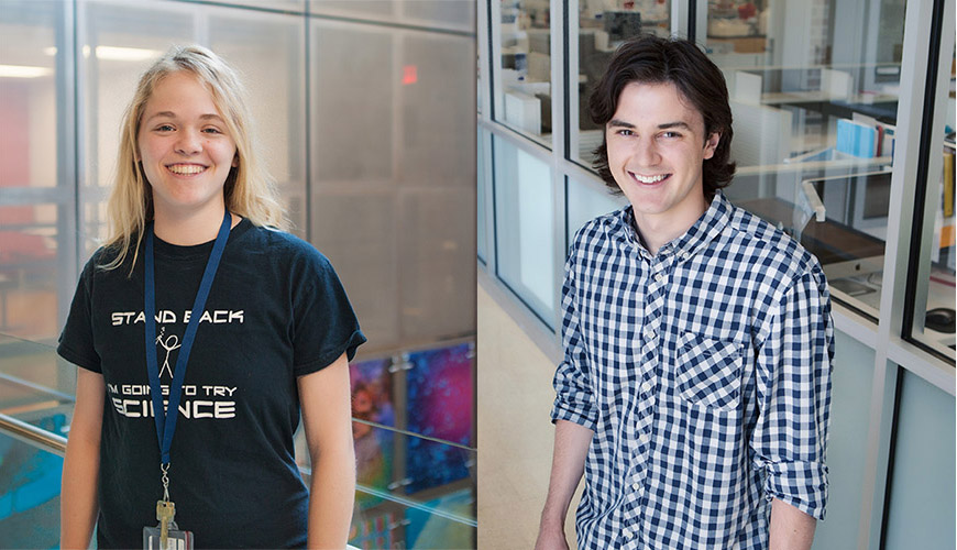 For two lucky undergraduates researching at the IGB that dream is now a reality, made possible by the Carl R. Woese Undergraduate Research Scholarship.