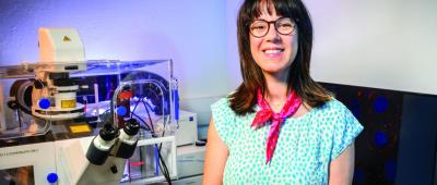 Cecilia Leal, professor of materials science engineering at Illinois, is an expert in how actual biomembranes work and in the tools to characterize them.