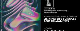 Anthropologist Jennifer Raff to give IGB-HRI Distinguished Public Lecture in Genomics