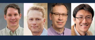 From left: Paul Bonthuis, Howard Gritton,  Yurii Vlasov, and Sihai Dave Zhao 